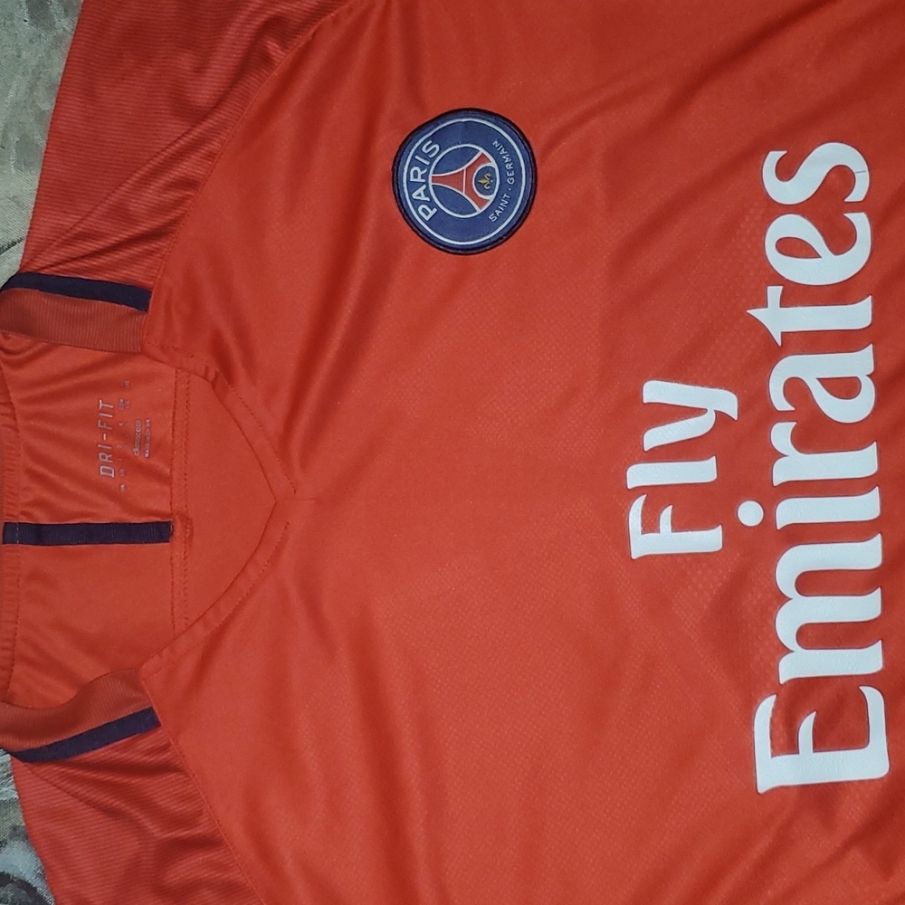 Nike Dri-fit Paris #8 futbol mens team jersey - Picture 2 of 14